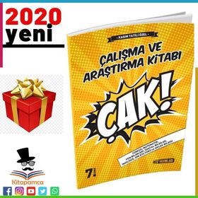 7.Sınıf Çalışma Ve Araştırma Kitabı Çak Hız Yayınları