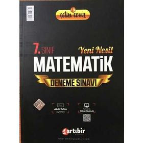 7. Sınıf Çetin Ceviz Omega 3 Matematik Soru Bankası ve Deneme Tek Kitap-Artıbir Yayınları