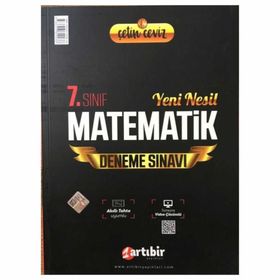 7. Sınıf Çetin Ceviz Omega 3 Matematik Soru Bankası ve Deneme Tek Kitap-Artıbir Yayınları