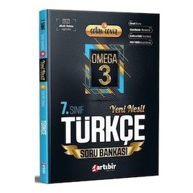 7. Sınıf Çetin Ceviz Omega 3 Türkçe Soru Bankası