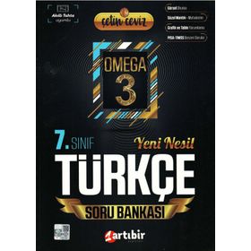 7. Sınıf Çetin Ceviz Omega 3 Türkçe Soru Bankası