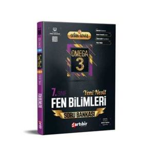 7. Sınıf Çetin Ceviz Omega Fen Bilimleri Soru Bankası - Artıbir Yayınları