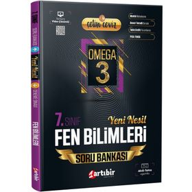 7. Sınıf Çetin Ceviz Omega Fen Bilimleri Soru Bankası - Artıbir Yayınları