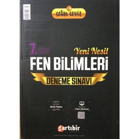 7. Sınıf Çetin Ceviz Omega Fen Bilimleri Soru Bankası - Artıbir Yayınları