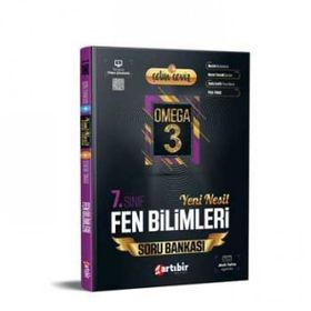 7. Sınıf Çetin Ceviz Omega Fen Bilimleri Soru Bankası - Artıbir Yayınları