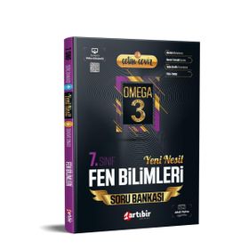 7. Sınıf Çetin Ceviz Omega Fen Bilimleri Soru Bankası - Artıbir Yayınları