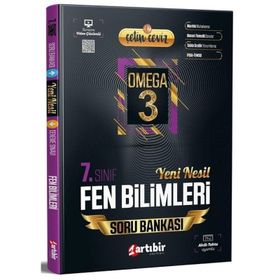 7. Sınıf Çetin Ceviz Omega Fen Bilimleri Soru Bankası - Artıbir Yayınları