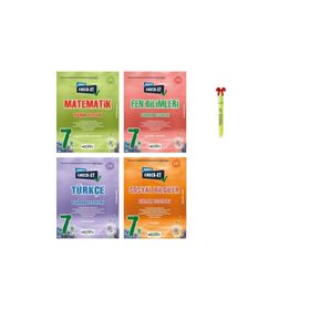 7. Sınıf Check-Et Türkçe Matematik Fen Bilimleri Sosyal Tekrar Testleri Okyanus Yayınları