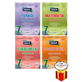 7. Sınıf Check-Et Türkçe Matematik Fen Bilimleri Sosyal Tekrar Testleri Okyanus Yayınları