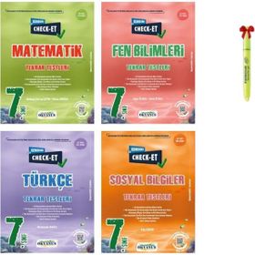 7. Sınıf Check-Et Türkçe Matematik Fen Bilimleri Sosyal Tekrar Testleri Okyanus Yayınları