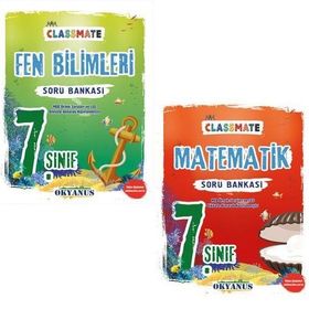7. Sınıf Classmate Matematik ve Fen Bilimleri Soru Bankası Okyanus Yayınları