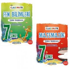 7. Sınıf Classmate Matematik ve Fen Bilimleri Soru Bankası Okyanus Yayınları