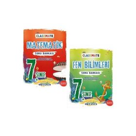 7. Sınıf Classmate Matematik ve Fen Bilimleri Soru Bankası Okyanus Yayınları