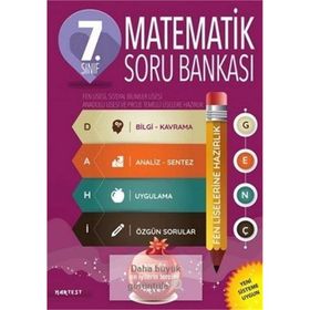 7. Sınıf Dahi Genç Matematik Soru Bankası Fen Liselerine Hazırlık