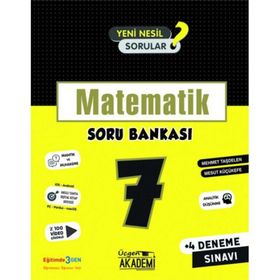 7. Sınıf Dahi Genç Matematik Soru Bankası Fen Liselerine Hazırlık