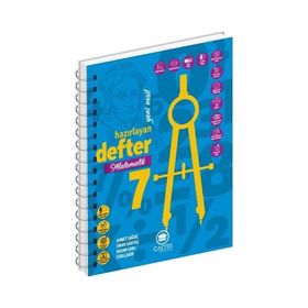 7. Sınıf Defter Hazırlayan Matematik Branş Defterler 2022 - Çanta Yayınları