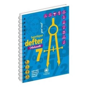 7. Sınıf Defter Hazırlayan Matematik Branş Defterler 2022 - Çanta Yayınları