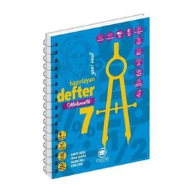 7. Sınıf Defter Hazırlayan Matematik Branş Defterler 2022 - Çanta Yayınları