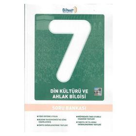 7. Sınıf Din Kültürü Ahlak Bilgisi Soru Bankası - Bilfen Yayınları