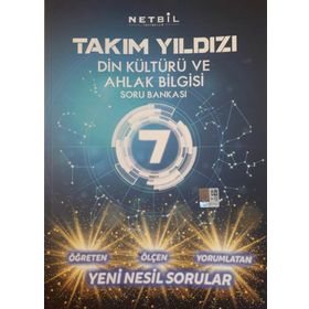 7.Sınıf Din Kültürü Takım Yıldızı Soru Bankası Netbil Yayınları