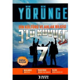 7. Sınıf Din Kültürü ve Ahlak Bilgisi 3 lü Kuvvet Yörünge Serisi Seti-İşleyen Zeka