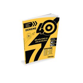 7 Sınıf Din Kültürü ve Ahlak Bilgisi 40 Deneme Hız Yayınları