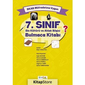 7. Sınıf Din Kültürü ve Ahlak Bilgisi Bulmaca Kitabı Kollektif Rağbet Yayınları