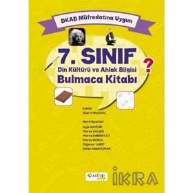 7. Sınıf Din Kültürü ve Ahlak Bilgisi Bulmaca Kitabı Kollektif Rağbet Yayınları