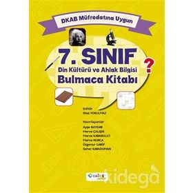 7. Sınıf Din Kültürü ve Ahlak Bilgisi Bulmaca Kitabı Kollektif Rağbet Yayınları