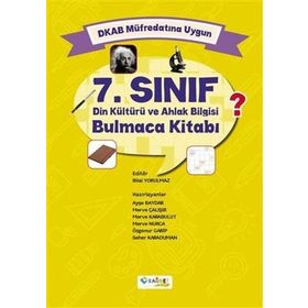 7. Sınıf Din Kültürü ve Ahlak Bilgisi Bulmaca Kitabı Rağbet Yayınları