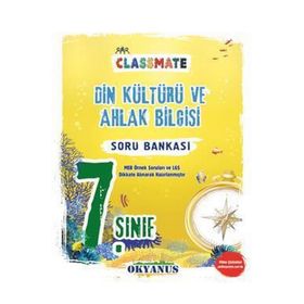 7. Sınıf Din Kültürü ve Ahlak Bilgisi Classmate Soru Bankası-Okyanus Yayınları