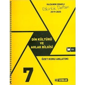 7 Sınıf Din Kültürü ve Ahlak Bilgisi Etkinlik Kitabı Hız Yayınları