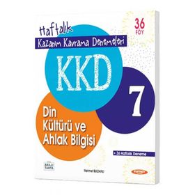 7. Sinif Din Kültürü ve Ahlak Bilgisi Haftalık Kazanım Kavrama Denemeleri - Kurmay Yayınları