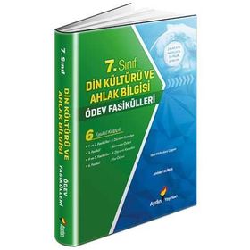 7. Sınıf Din Kültürü ve Ahlak Bilgisi Ödev Fasikülleri - Aydın Yayınları