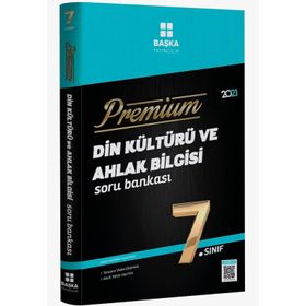 7. Sınıf Din Kültürü ve Ahlak Bilgisi Premium Soru Bankası-Başka Yayınları