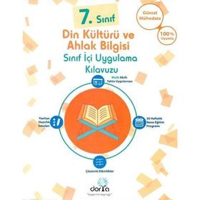 7. Sınıf Din Kültürü Ve Ahlak Bilgisi Sınıf İçi Uygulama ve Ödev Kılavuzu-Dorya Yayınları
