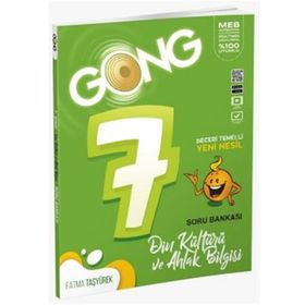 7. Sınıf Din Kültürü ve Ahlak Bilgisi Soru Bankası-Gong Yayınları