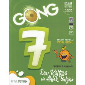7. Sınıf Din Kültürü ve Ahlak Bilgisi Soru Bankası-Gong Yayınları