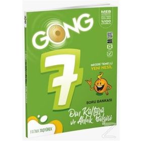 7. Sınıf Din Kültürü ve Ahlak Bilgisi Soru Bankası-Gong Yayınları