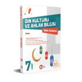 7. Sınıf Din Kültürü ve Ahlak Bilgisi Soru Bankası-Kida Yayınları