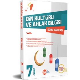7. Sınıf Din Kültürü ve Ahlak Bilgisi Soru Bankası-Kida Yayınları
