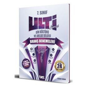 7. Sınıf Din Kültürü ve Ahlak Bilgisi Ulti Branş Denemeleri Bes Yayınları