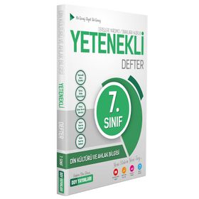 7. Sınıf Din Kültürü ve Ahlak Bilgisi Yetenekli Defter - DDY Yayınları