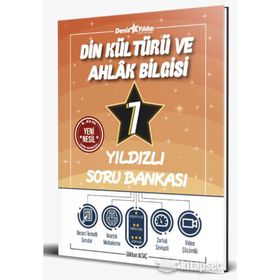 7. Sınıf Din Kültürü ve Ahlak Bilgisi Yıldızlı Soru Bankası-Deniz Yıldızı Yayınları