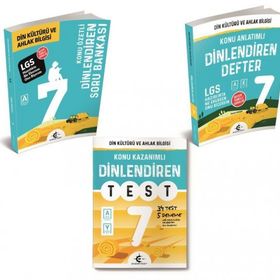 7. Sınıf Dinlendiren Defter Eker Test Yayınları