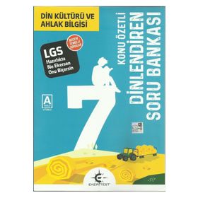 7. Sınıf Dinlendiren Soru Bankası-Eker Test Yayınları