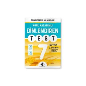 7. Sınıf Dinlendiren Test Eker Test Yayınları