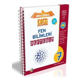 7. Sınıf DKS 4B Fen Bilimleri Defterim Damla Yayınevi