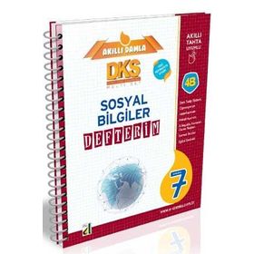 7. Sınıf DKS 4B Sosyal Bilgiler Defterim Damla Yayınevi