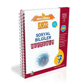 7. Sınıf DKS 4B Sosyal Bilgiler Defterim Damla Yayınevi